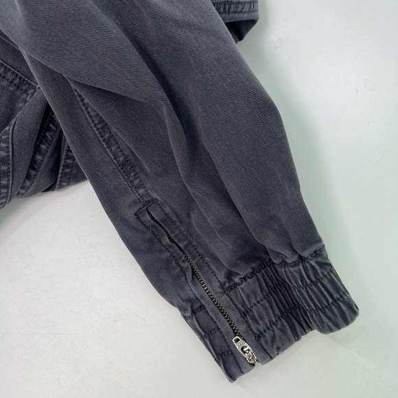 Spanx Gray Stretch Twill Cargo Jogger Ankle Pants #20319R Size L Large - Picture 6 of 11